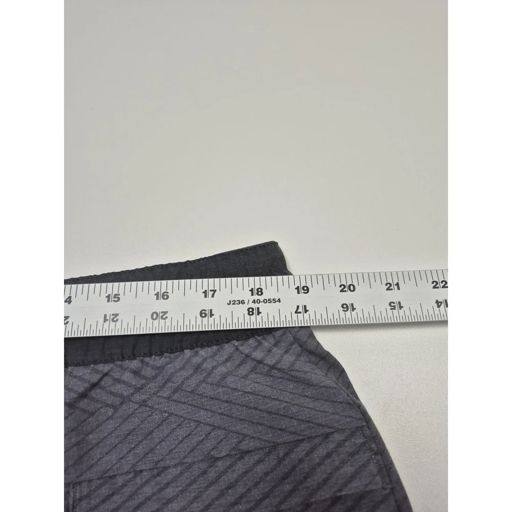 PrAna Slope Shorts Mens 2XL Gray Lined Athletic Running Gym Training